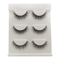 YSDO False Eye Lashes 3/6/7 Pairs Fake Eyelashes Eyelash Extension 3D Mink Half Lashes Natural Makeup Tool Faux Cils Maquiagem HIP 3pairs-G302W