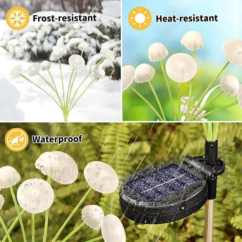 Solar LED Firefly Jellyfish Garden Lights – IP65 Waterproof Solar Garden Light HIP