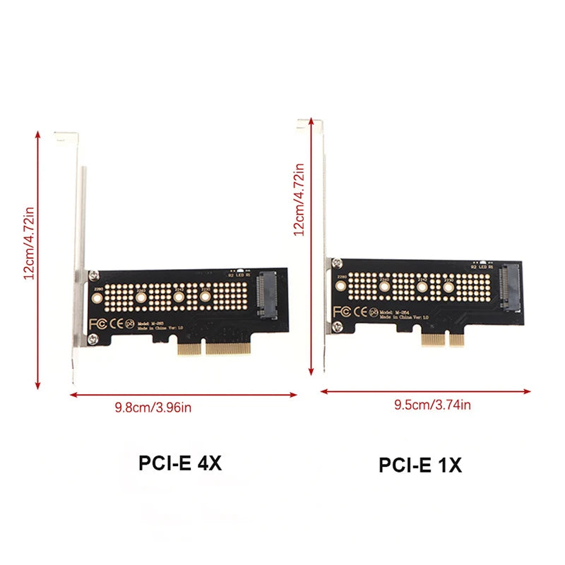 M.2 NVMe to PCIe 4.0 x4 Adapter Card – 64Gbps Desktop SSD SSD Adapter Card HIP