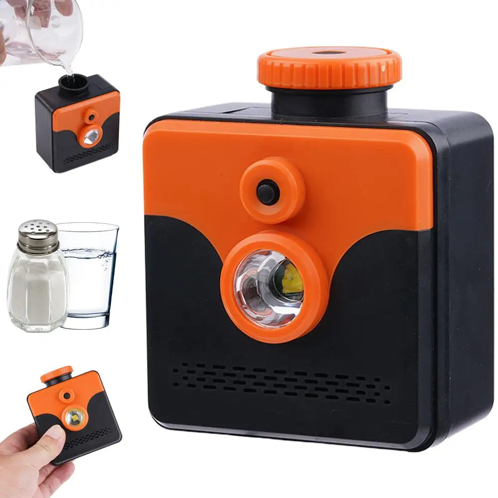 Salt Water Powered Emergency LED Light No Battery No Charging Survival Lamp Portable Camping Power Outage Survival Lantern HIP A