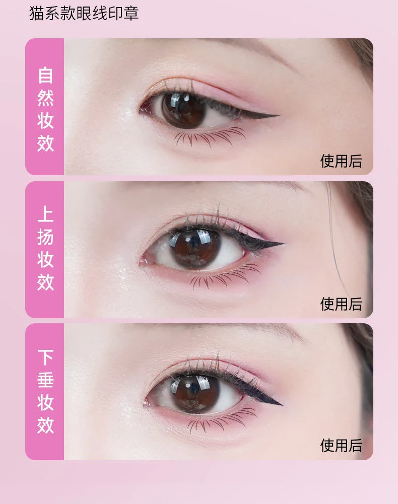 DEZONE Eyeliner Stamp Pen – Precise Liquid Liner for Beginners Eyeliner Stamp Pen HIP