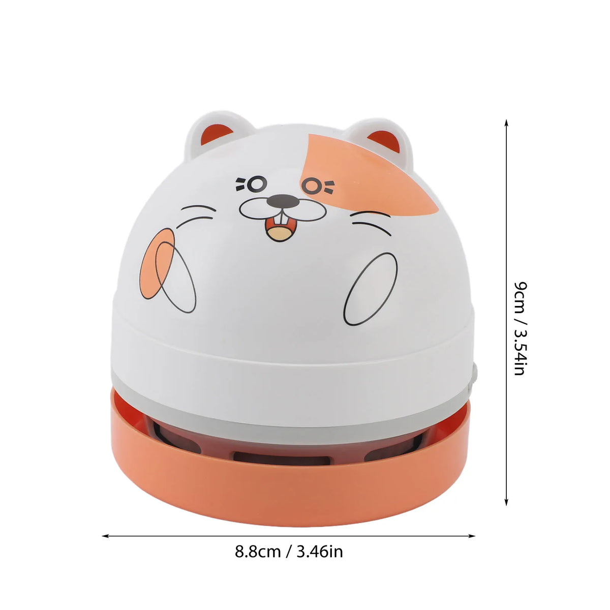 Desktop Vacuum Cleaner High Suction Portable Desk Mini Vacuum Battery Powered Compact with Cleaning Brush for Computer Keyboard HIP