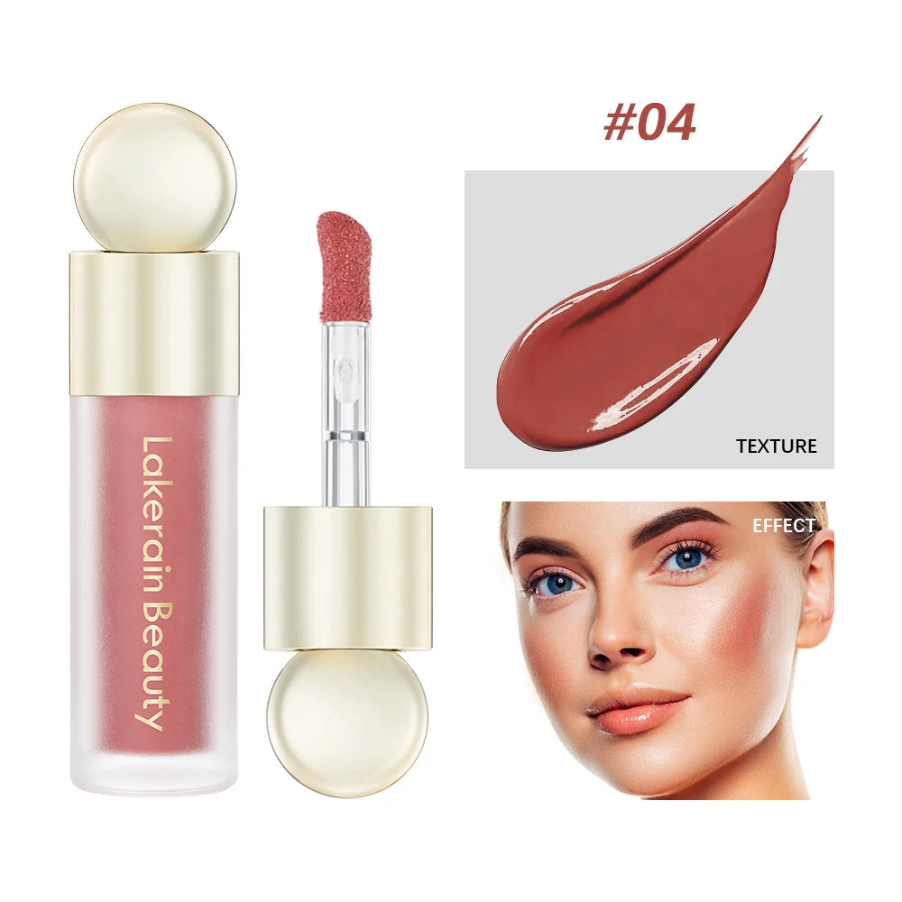 Blush Liquid Blusher Real Makeup Blush Matte Palette Blusher Cosmetics Products Liquid Cream Stick Pink Face raremakeup Beauty HIP 04