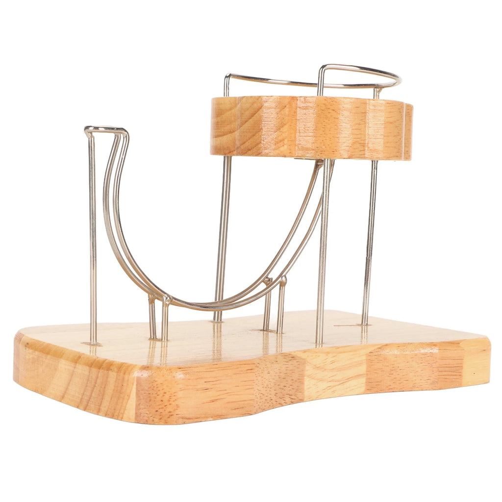Perpetual Motion Machine Stable Base Sturdy Wood Stress Relief Perpetual Energy Toy for Table HIP