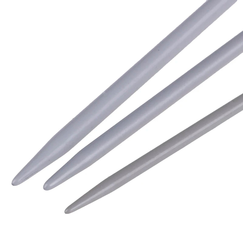 Big Eye Aluminum Knitting Needles – 3-Piece Yarn Sewing Set Knitting Needle Set HIP