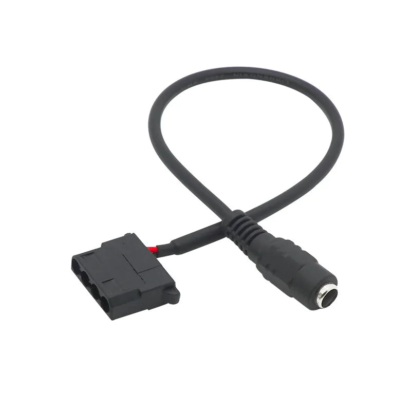 DC5521 to IDE Molex 4-Pin 12V Power Adapter Cable | OULLX Power Adapter Cable HIP