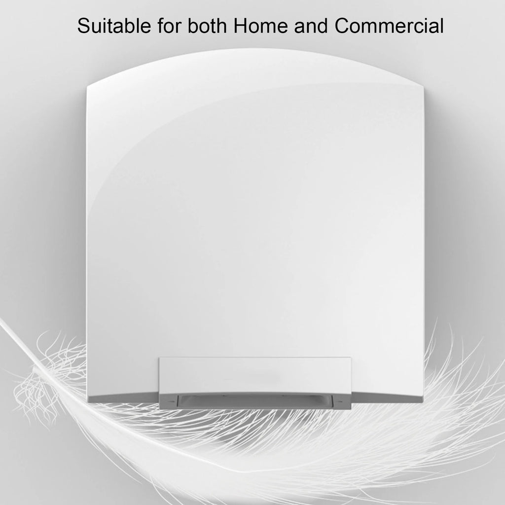 Hand Dryer 1200W Hand Dryers Automatic Sensing 10S Fast Drying Strong Airflow Warm Air Hand Dryer for Bathroom Mall Hotel HIP