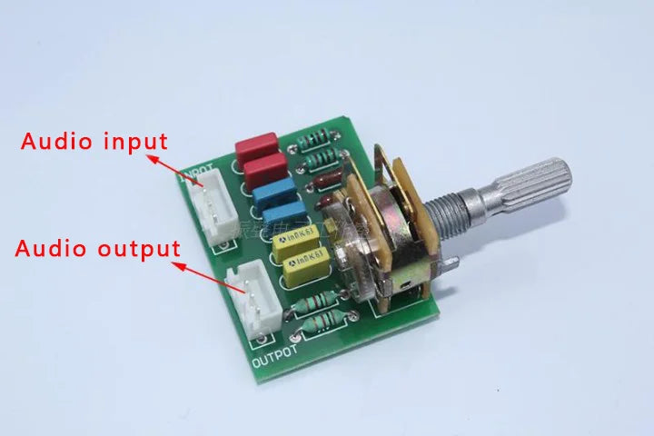 8-Pin Passive Tone Board – Volume Control Amplifier Module Audio Amplifier Module HIP