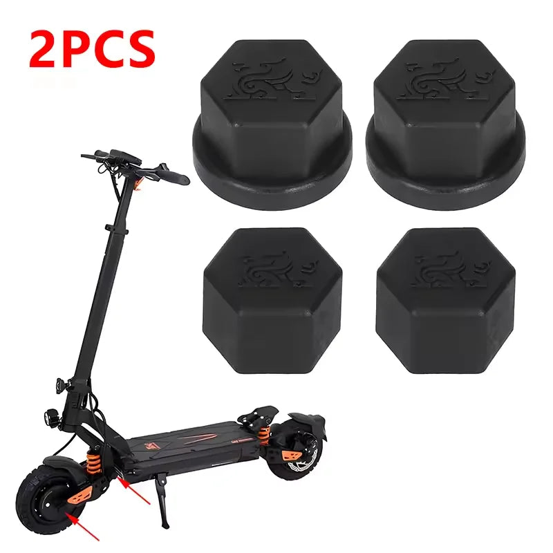 2-Pack Motor Screw Cap Dust Covers for Kukirin G2 Scooter Scooter Screw Cap Set HIP