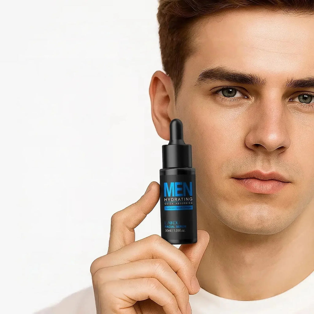 LAIKOU Men's Hyaluronic Acid Face Serum 30ml – Hydrate & Firm Men's Face Serum HIP