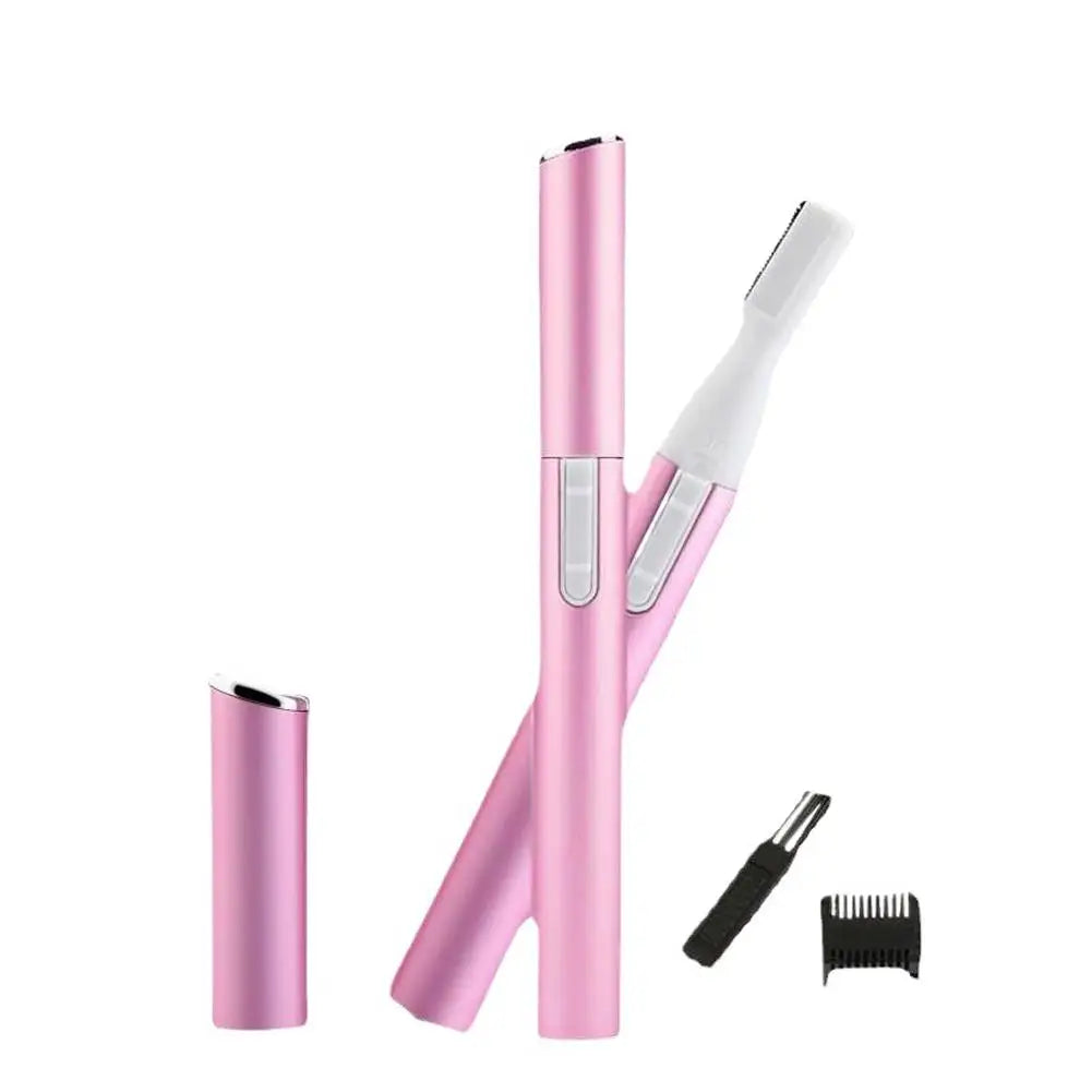 RUZOFO Mini Electric Eyebrow Trimmer & Facial Hair Remover Eyebrow Trimmer HIP C628-pink 1pcs