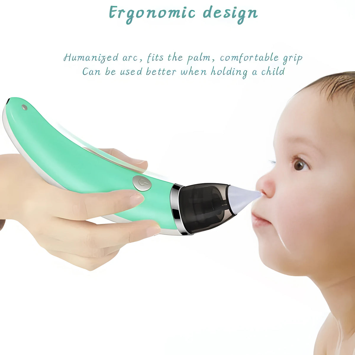 Electric Baby Nasal Aspirator – Silicone Nose Cleaner | HIP Baby Nasal Aspirator HIP
