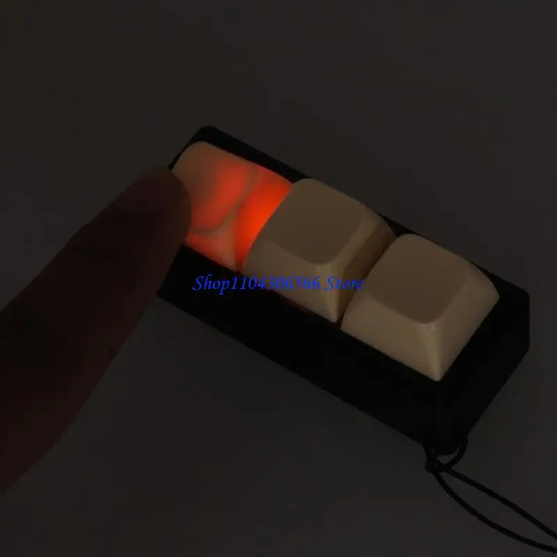 3-Key Mechanical Keyboard Click Toy & Keycap Tester + LED Keyboard Fidget Toy HIP