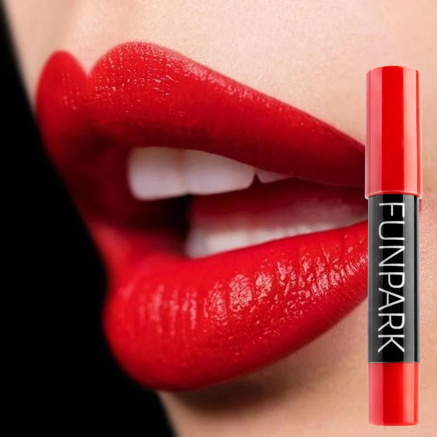 FUNPARK 16-Color Waterproof Matte Lip Liner & Lipstick Pen Lip Liner Pen HIP