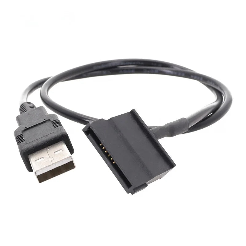 USB 2.0 to SATA 15-Pin Power Cable for 2.5" HDD – 50cm SATA Power Cable HIP As Photo
