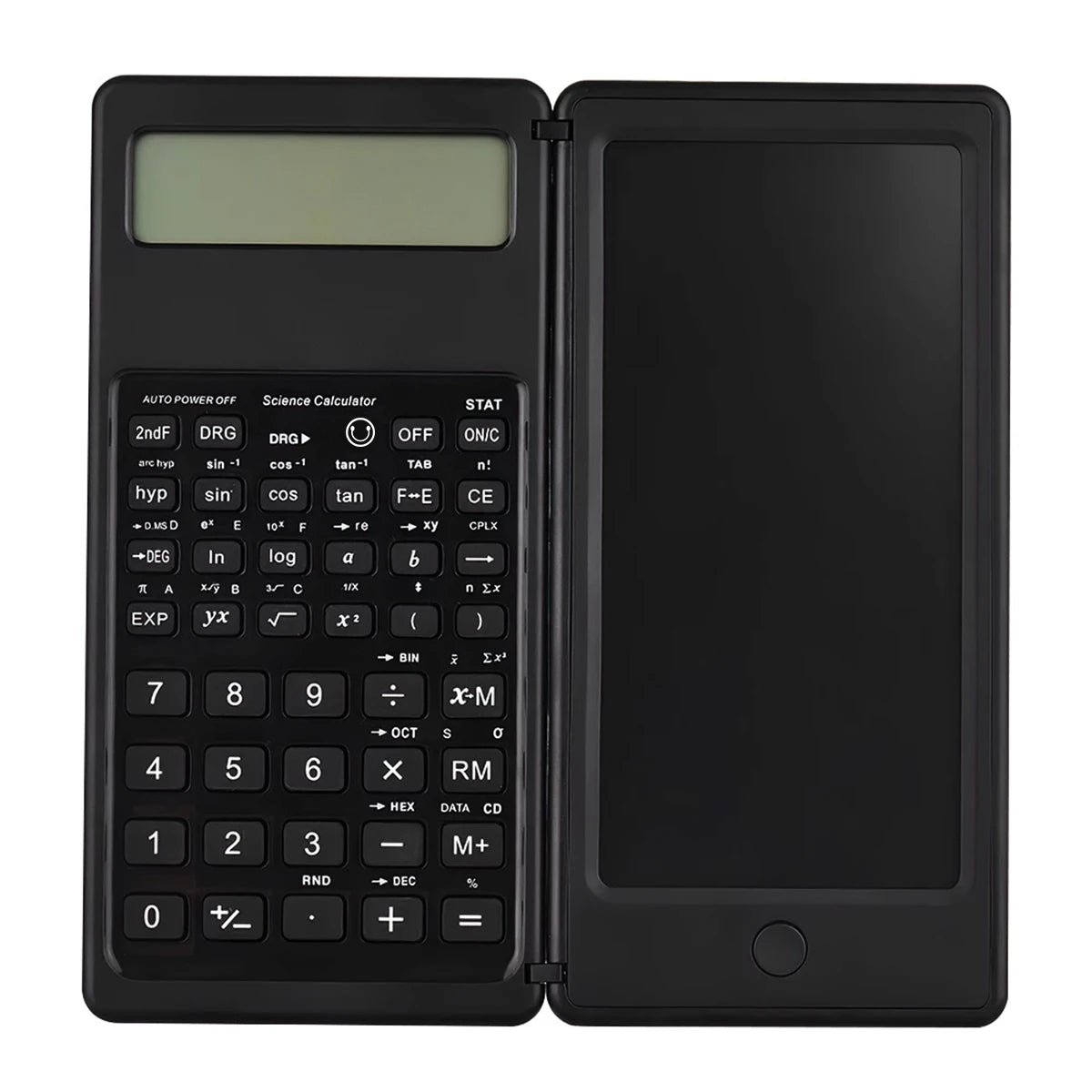 Portable Folding Scientific Calculator & LCD Writing Tablet 6.5" Scientific Calculator Tablet HIP