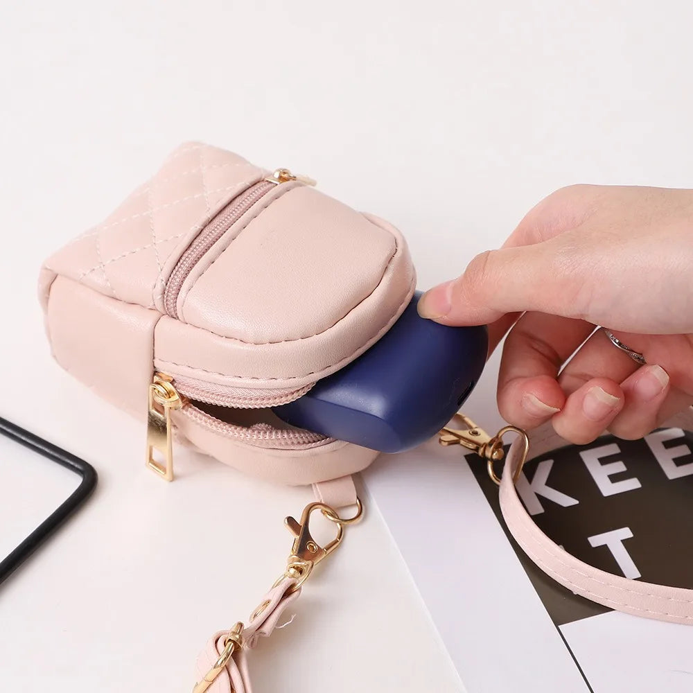 PU Leather Mini Crossbody Coin Purse – Lightweight Women's Bag Mini Crossbody Purse HIP