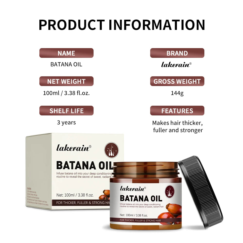 Hair Growth Batana Oil Unrefined Raw for Enhance Efficacy for Thicker Strength Moisturize the scalp Add moisture and nutrition HIP
