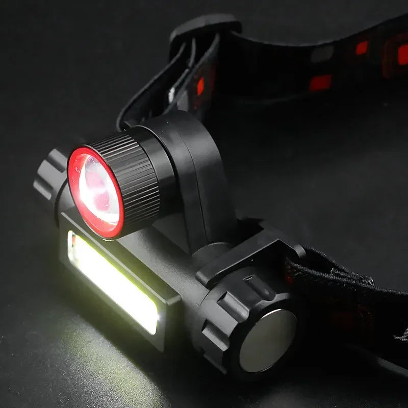 ESMARTER Rechargeable COB LED Headlamp – Waterproof & Magnetic LED Headlamp HIP