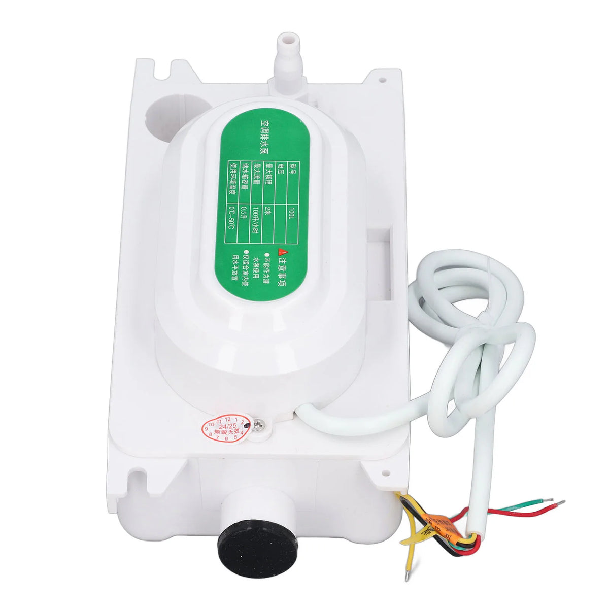 Condensate Pump Automatic HVAC Lift Removal Drain 100L/H with 500ml for Dehumidifier 100‑230V HVAC Condensate Pump HIP