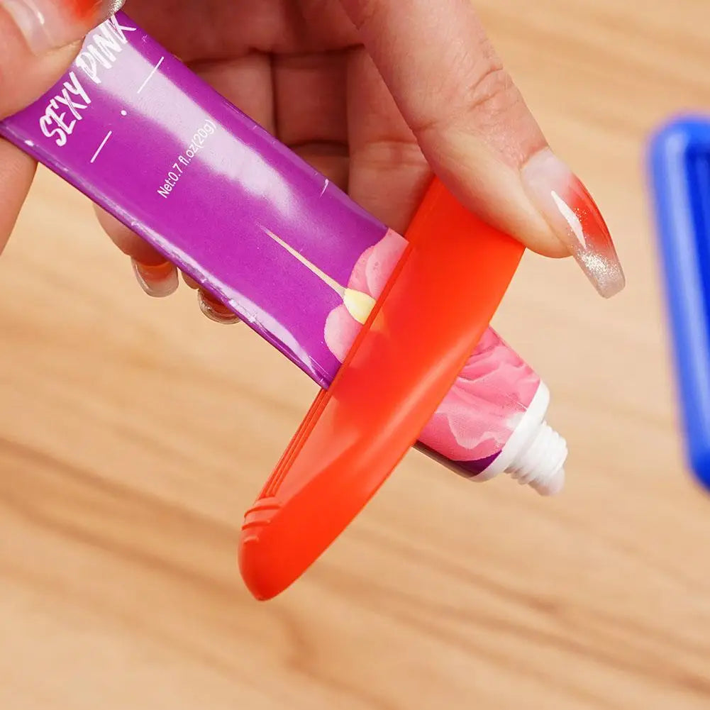 1/5/10pcs Toothpaste Squeezer Manual Toothpaste Dispenser Cream Tube Squeezer Bathroom Squeeze Paste Extruding Squeezing Clip HIP