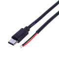 USB-C to Bare Wire Open End Cable 5V 3A 15W DIY Charging USB-C Charging Cable HIP Male USB C