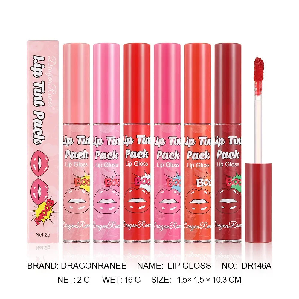 Dragon Ranee Peel-Off Matte Lip Tint – Waterproof & Long-Lasting Peel-Off Lip Tint HIP