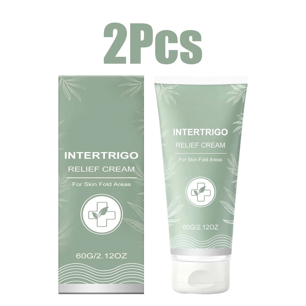 Anti-Chafing Barrier Cream – Zinc Oxide Skin Fold Care 60g Barrier Skin Cream HIP 2Pcs