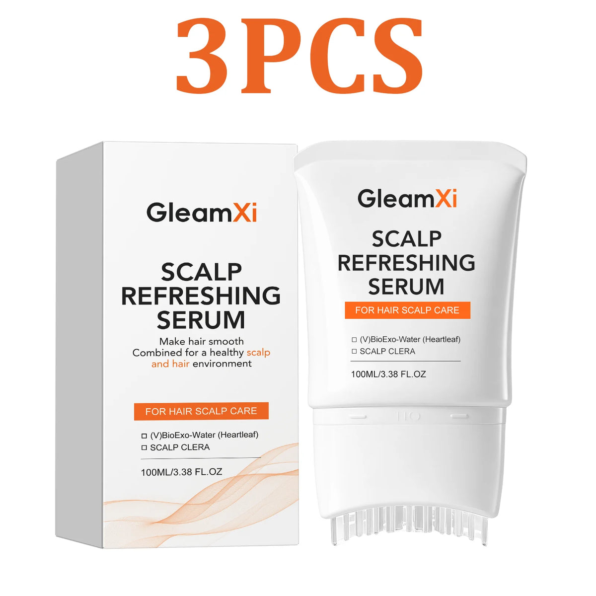 Fluffy Hair Essence – Volumizing Scalp Serum & Nourishing Oil Scalp Hair Serum HIP 3PCS
