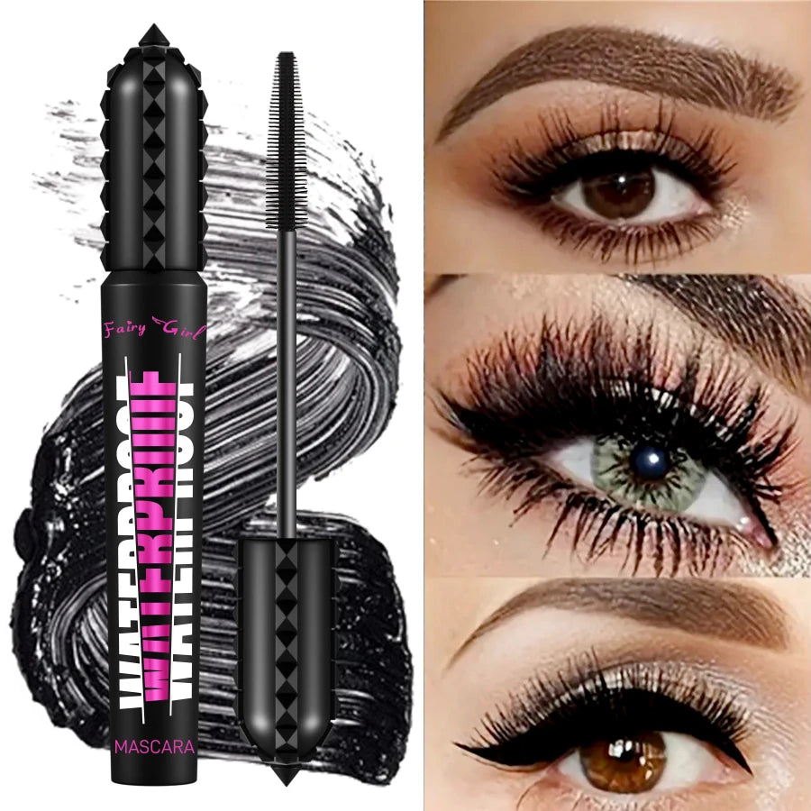 FAIRY GIRL 4D Waterproof Black Mascara – Lengthening & Curling Waterproof Mascara HIP FG1010