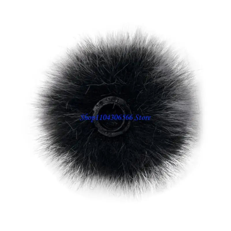 Furry Windscreen for RODE Wireless GO 3 Lapel Mic Microphone Windscreen HIP