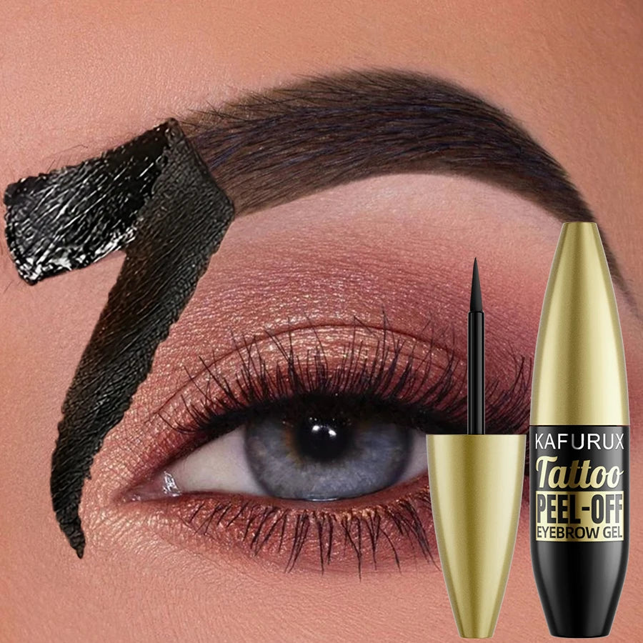 1PC Peel Off Eyebrow Gel Tint,Semi Permanent Brow Tint, Waterproof Transfer-proof For Fuller Defined Looking Brows Makeup Gifts HIP