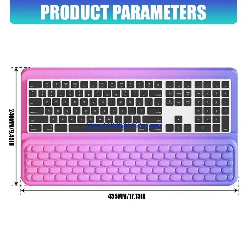 Memory Foam Keyboard Wrist Rest Pad – Gel Ergonomic Support Keyboard Wrist Rest HIP