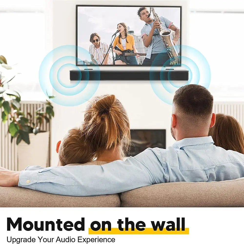 Universal Soundbar Wall Mount Bracket – Anti-Drop Metal 2-Pack Soundbar Wall Bracket HIP