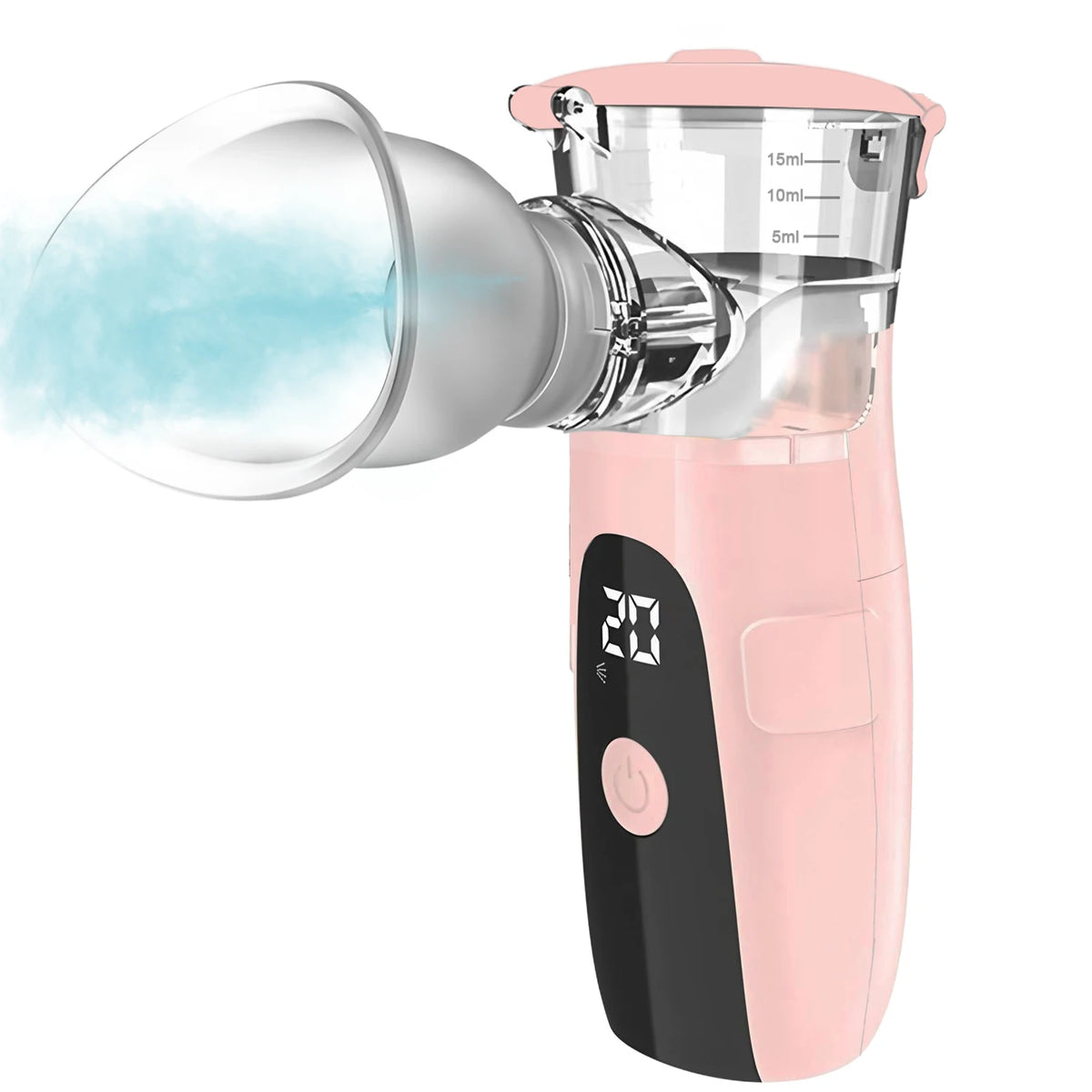 Nano Face & Eye Mist Sprayer – Portable Beauty Steamer Eye Mist Sprayer HIP Pink