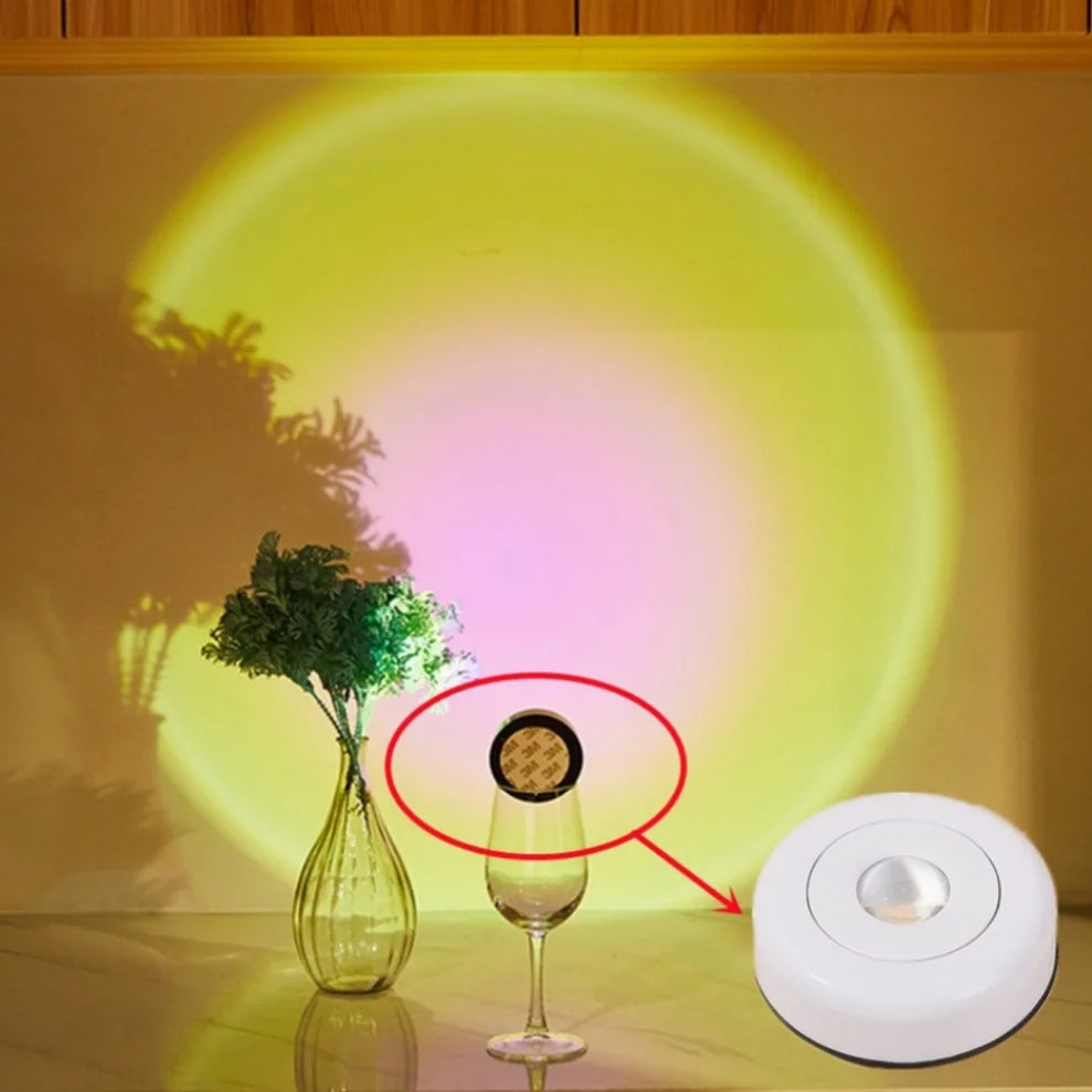 Touch LED Sunset Cabinet Light – Battery Stick-On Night Lamp LED Night Light HIP