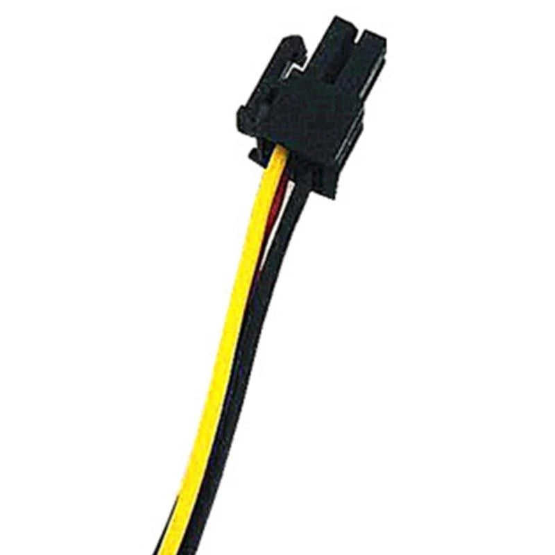 4-Pin to 3-Port HDD Power Splitter Cable for Desktops HDD Power Splitter Cable HIP