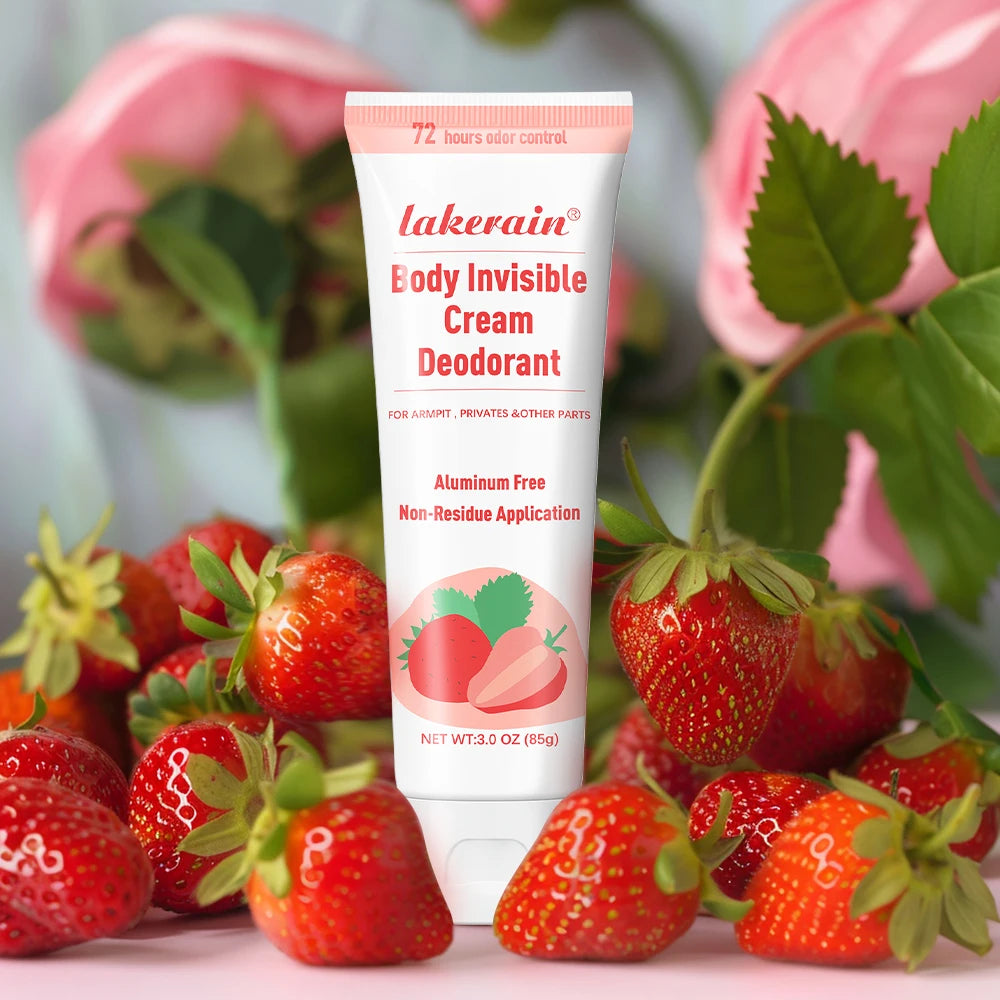 Perfume Cream Deodorant Cream Long Lasting Fragrance Blueberry Strawberry Fruit Fragrance Oil Aroma Cooling armpit Cream HIP