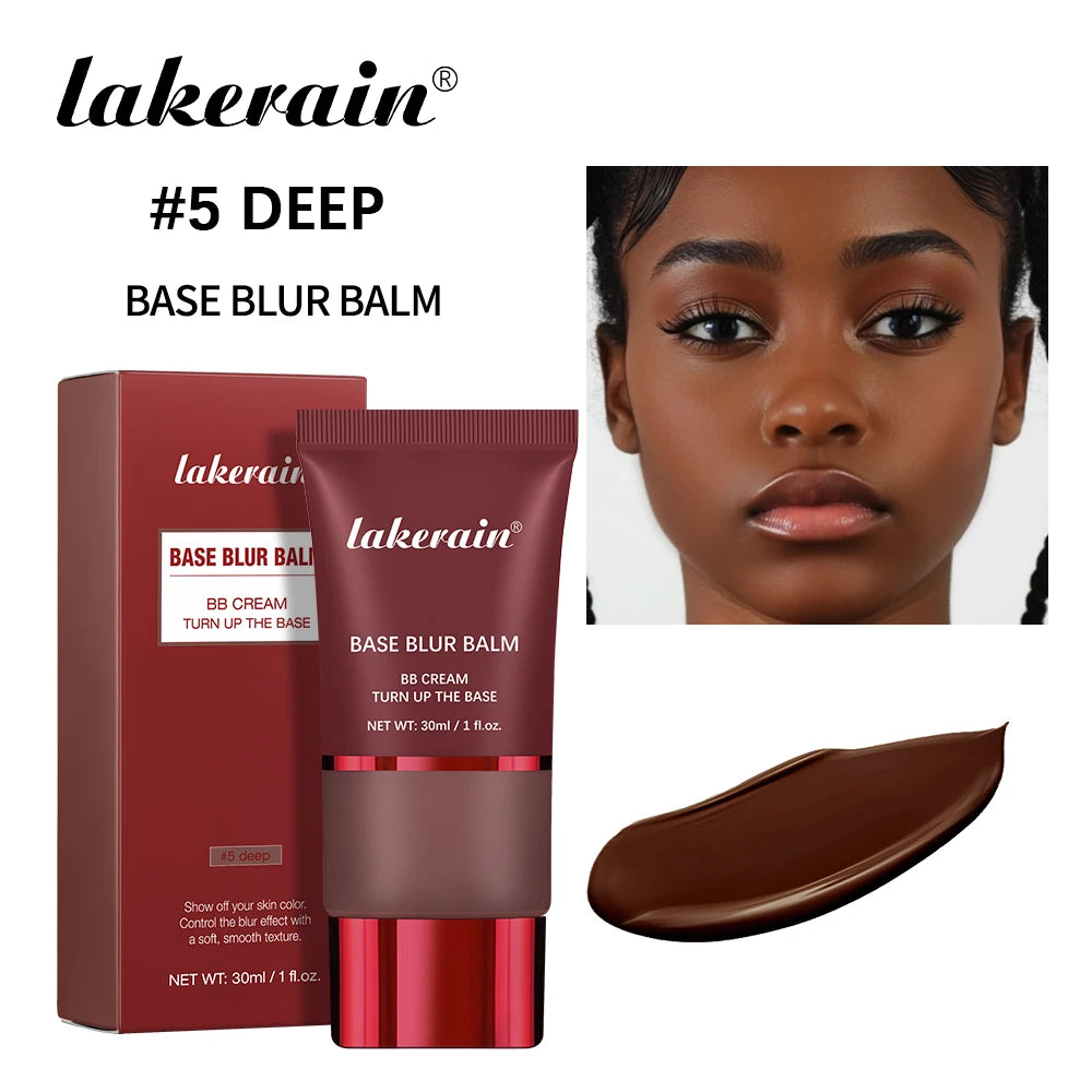 LAKEKRAIN Matte Liquid Foundation Soft Focus Lightweight Long Lasting Smooth Skin Natural Contour Multi Shades For All Skin Tone HIP 5 deep