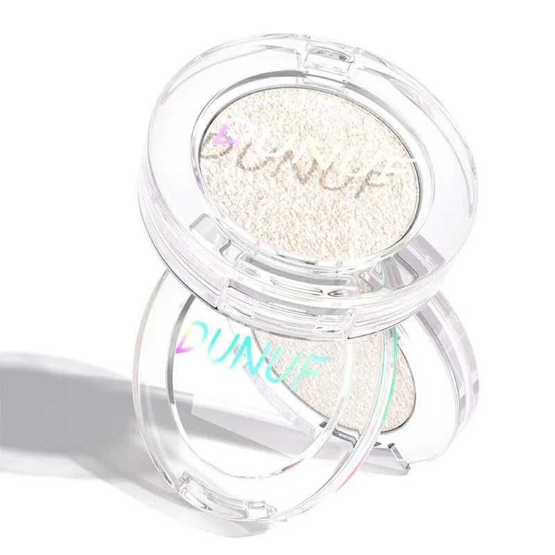 Monochrome Marble Pattern Highlighter Powder Shimmer Glitter Pigment Long Lasting Brightening Contour Blush Eyeshadow Cosmetic HIP