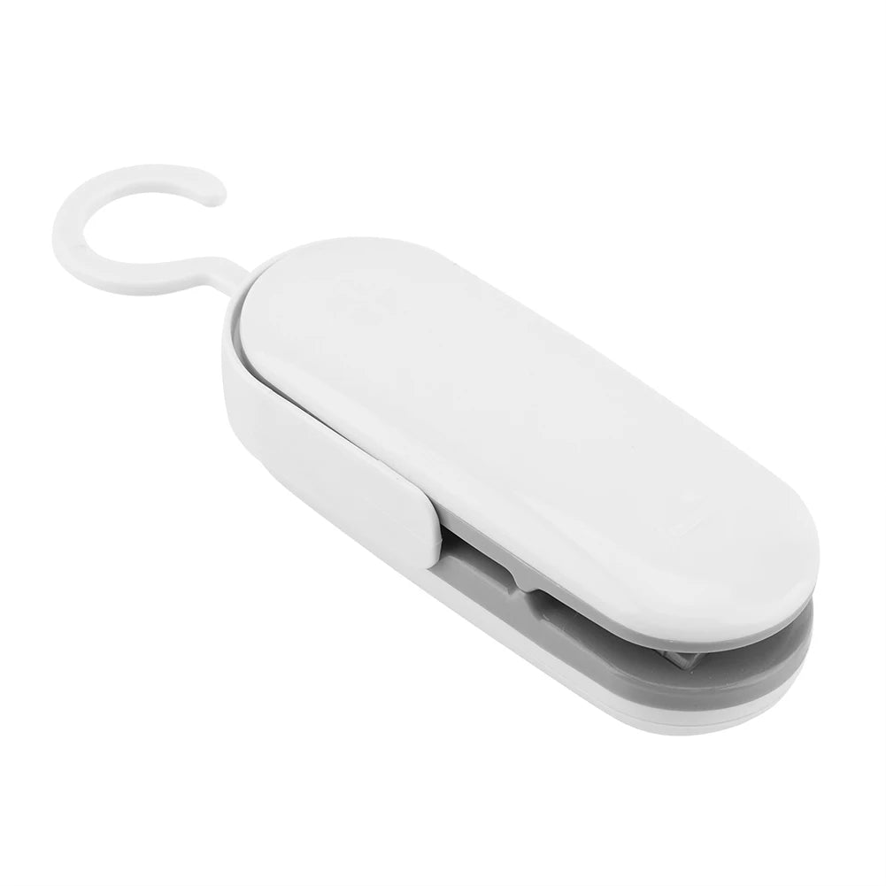 Handheld Heat Sealer Airtight Food Storage Mini Handheld Heat Sealer Plastic Bag Sealer Airtight Food Storage Battery Excluded HIP white