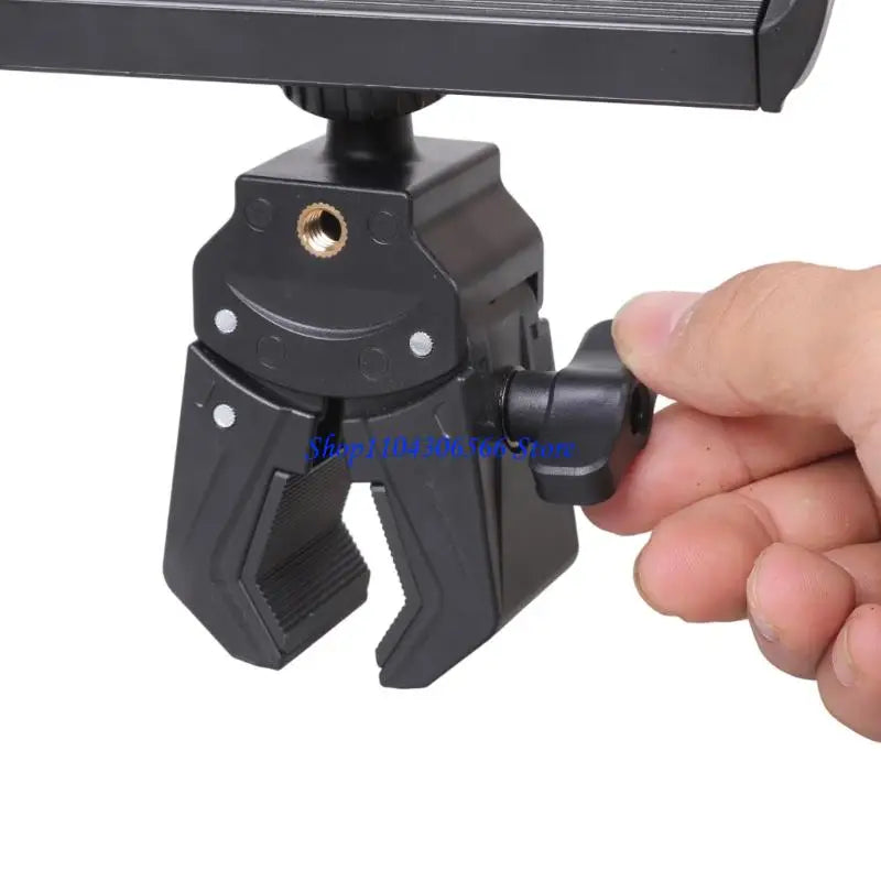 Adjustable Phone & Tablet Clamp Mount with 1/4" Screw Hole Phone Tablet Clamp Mount HIP