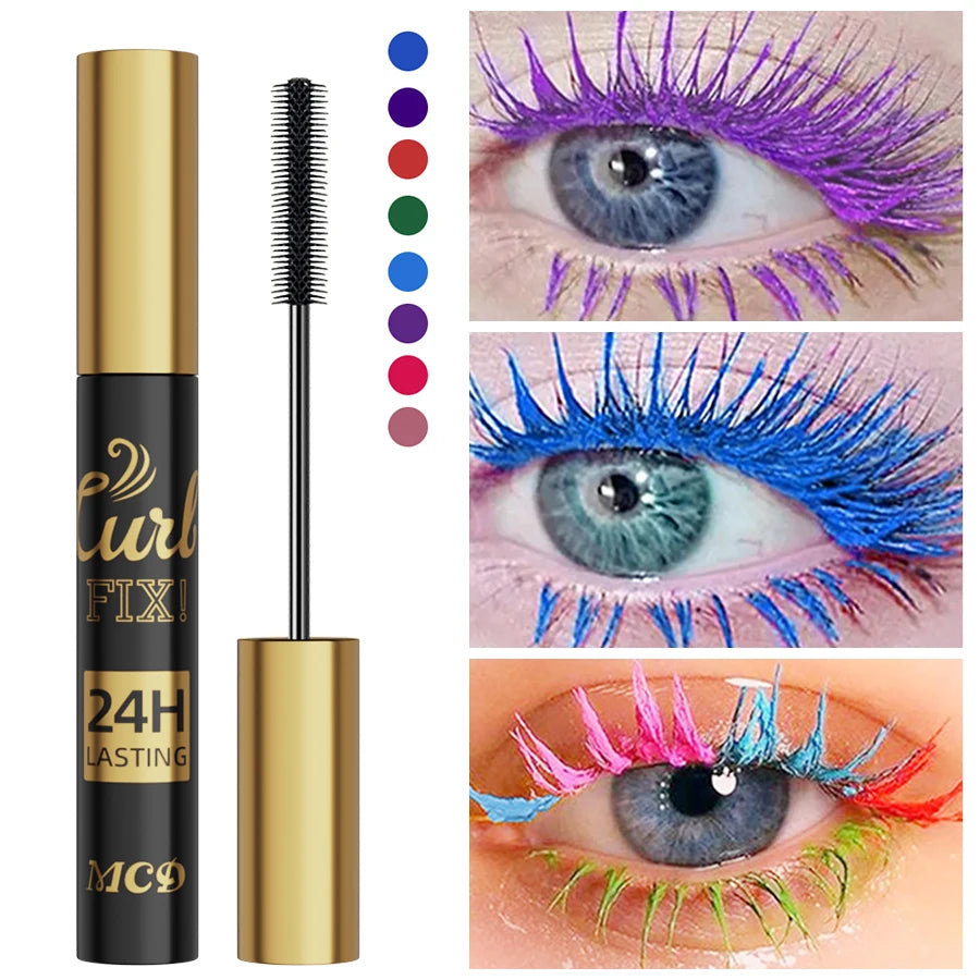 MCD 5D Waterproof Mascara – 9 Colors, Curling & Lengthening Waterproof Mascara HIP