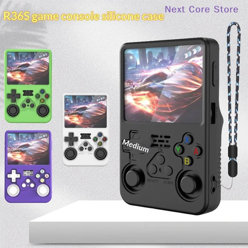 Silicone Protective Case for R36S Handheld Game Console Game Console Case HIP