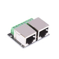 RJ45 Female Adapter Board – Single & Double 3.5mm Terminal Network Adapter Board HIP Dual port
