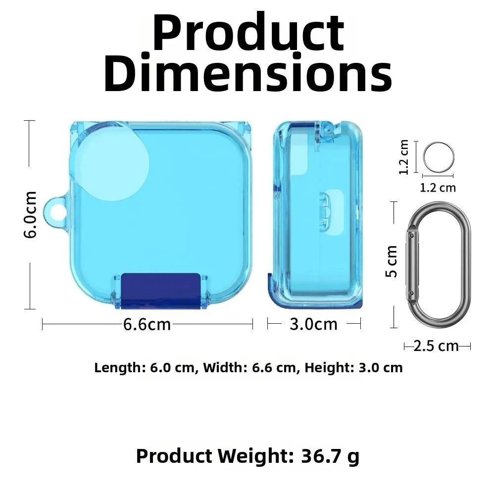 TPU Clear Case for CMF Buds Pro 2 / Buds 2 Plus – Shockproof Earphone Case Cover HIP