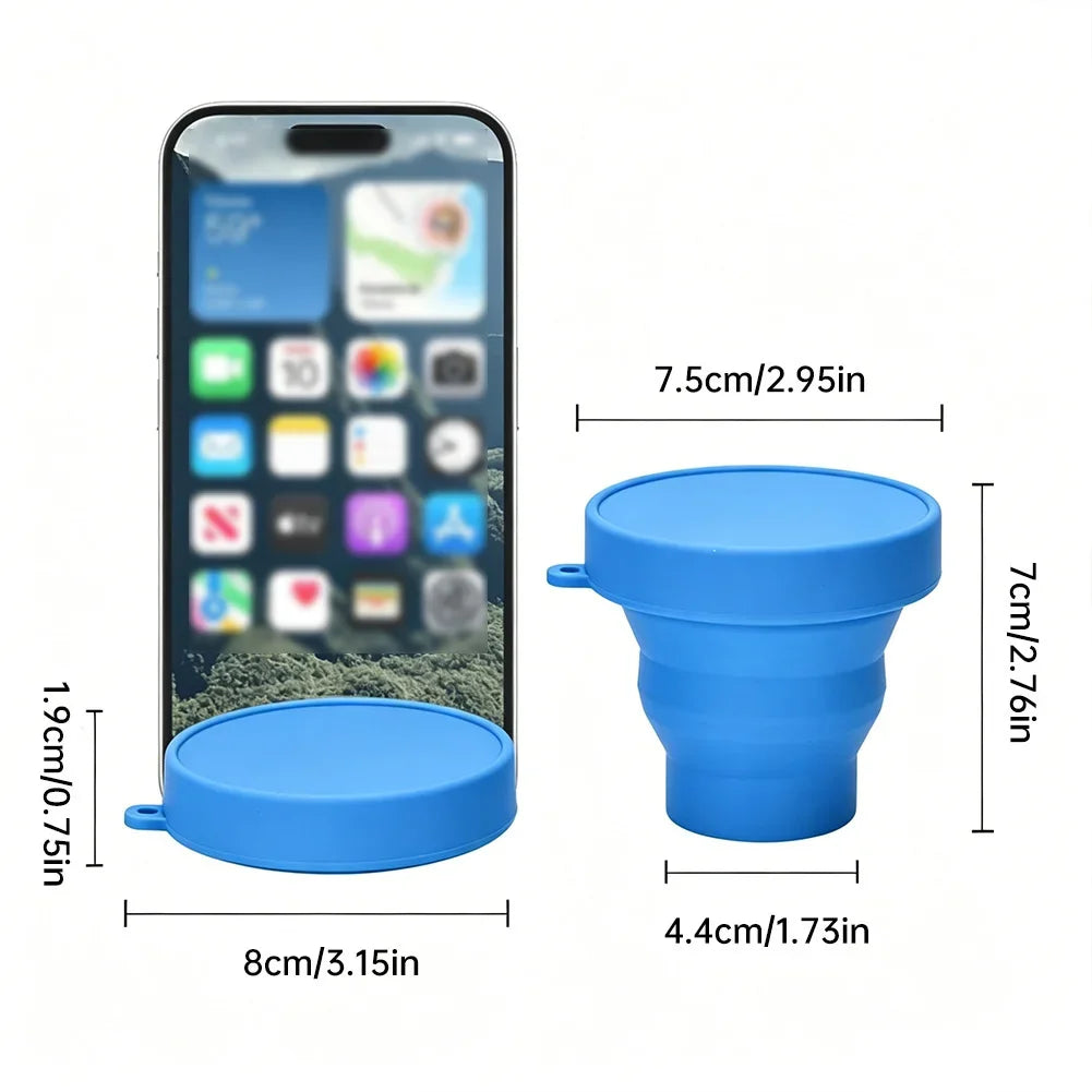 Food Grade Portable Foldable Water Cup 150ml Coffee Cup Telescopic Cup Outdoor Camping Travel Drinking Cup Supplies HIP