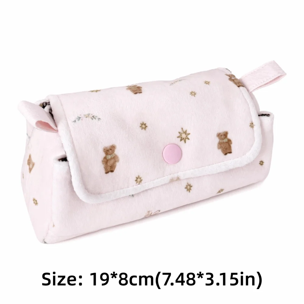 Korean Cute Bear Pencil Case – Large Capacity Pen Bag Pencil Case HIP