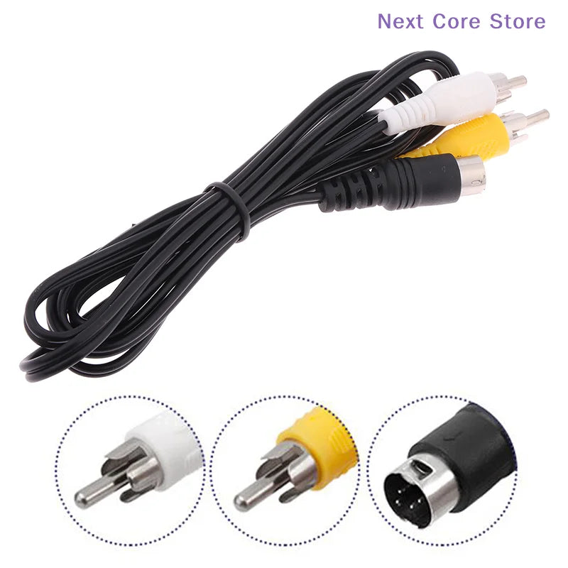 AV Composite Cable for Sega Mega Drive 2/3 – 1.5M AV Composite Cable HIP
