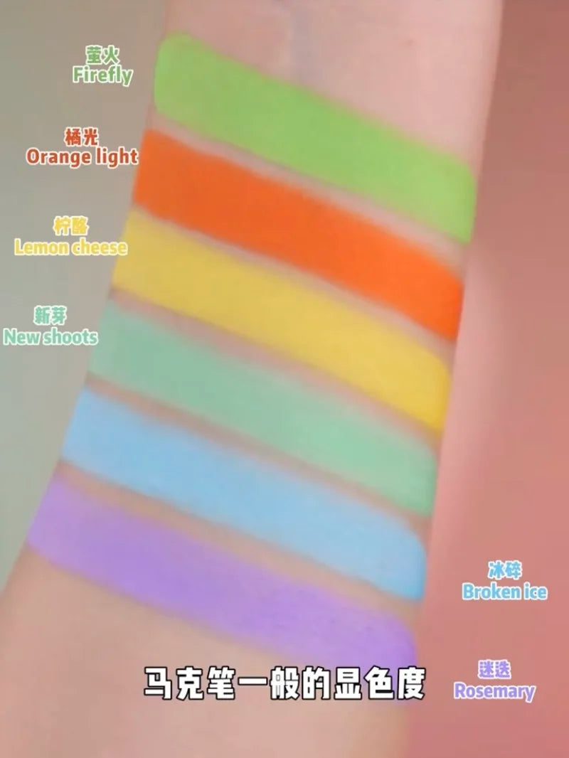DE'LANCI Macarons Eyeshadow Palette – Mix & Match Pigmented Eyeshadow Palette HIP
